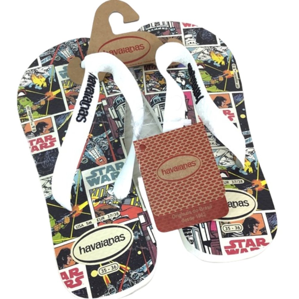 HAVAIANAS Flip-Flops STAR WARS NWT